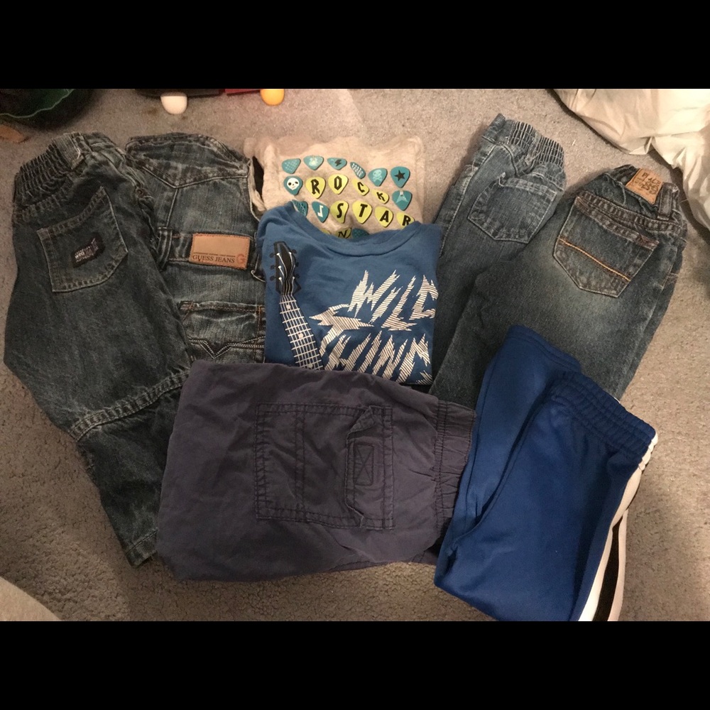 8 piece boys 18 month lot guess children’s place